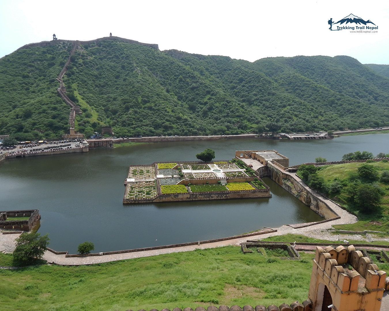 Amber Fort Jaipur, on India Golden Triangle Tour.